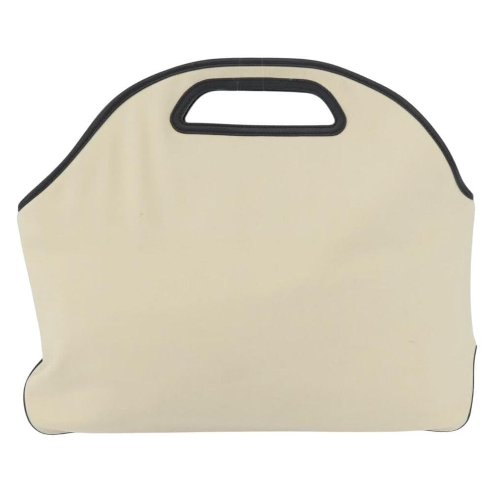 Loewe Canvas Leather Handbag Beige